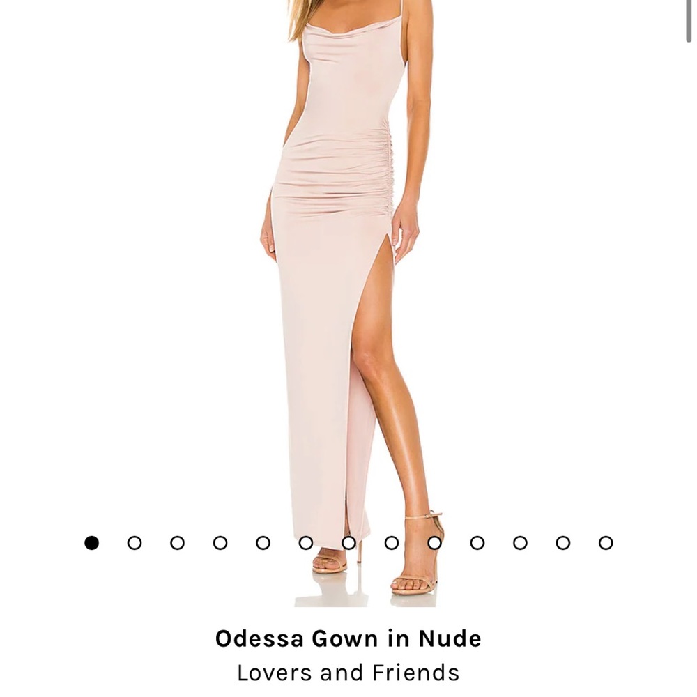 Odessa Gown in Nude - Small